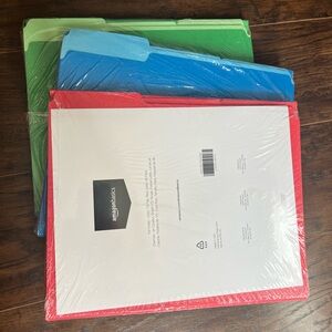 Multicolor Hanging File Folders